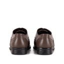 MENS NEVILLE BROWN Leather OXFORD BROGUE SHOE