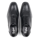 MENS NEVILLE Leather OXFORD BROGUE BLACK