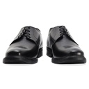 MENS GLEDHOW BLACK PLAIN GIBSON SHOE