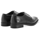 MENS GLEDHOW BLACK PLAIN GIBSON SHOE