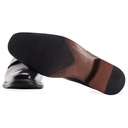MENS GLEDHOW BLACK PLAIN GIBSON SHOE