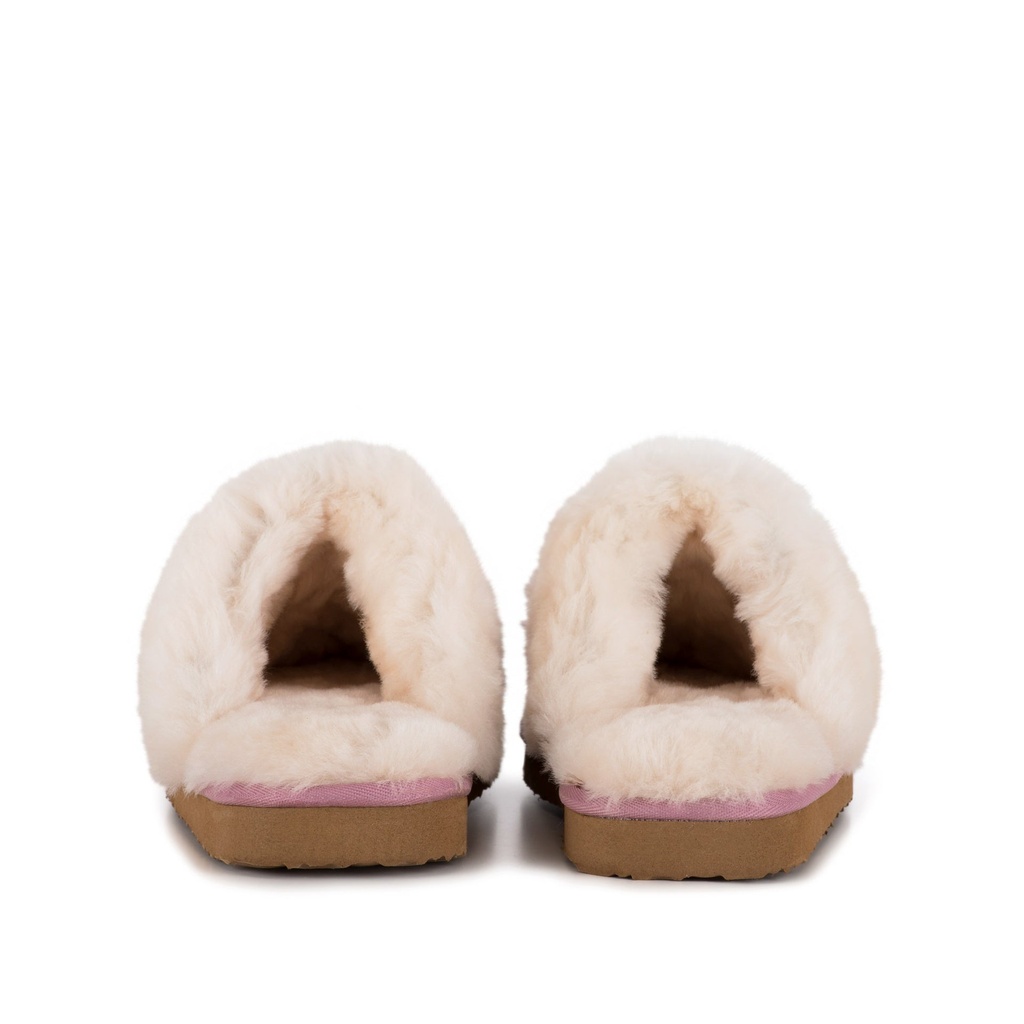 LADIES ANN PINK Sheepskin MULE