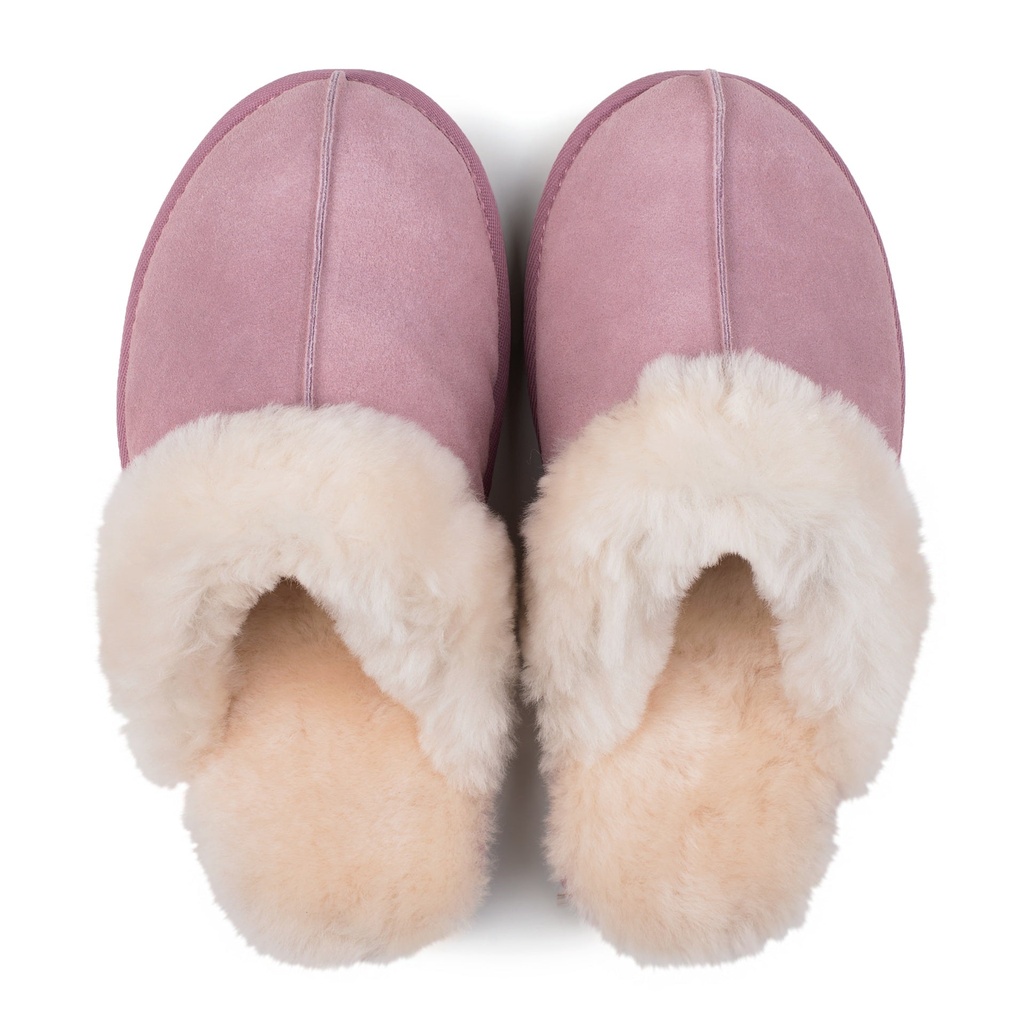 LADIES ANN PINK Sheepskin MULE