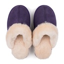 LADIES ANN PURPLE Sheepskin MULE