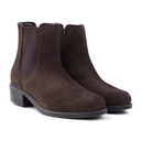 LADIES VICTORIA BROWN Suede CHELSEA BOOT