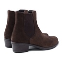 LADIES VICTORIA BROWN Suede CHELSEA BOOT