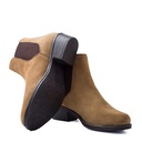 LADIES VICTORIA TAN Suede CHELSEA BOOT