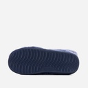 LADIES COSYHEATS NAVY TIP DYE FUR SLIPPER BOOT