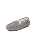 LADIES EVIE GREY Sheepskin MOCCASIN