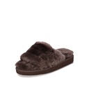 LADIES JOYCE CHOCOLATE Sheepskin SLIPPER