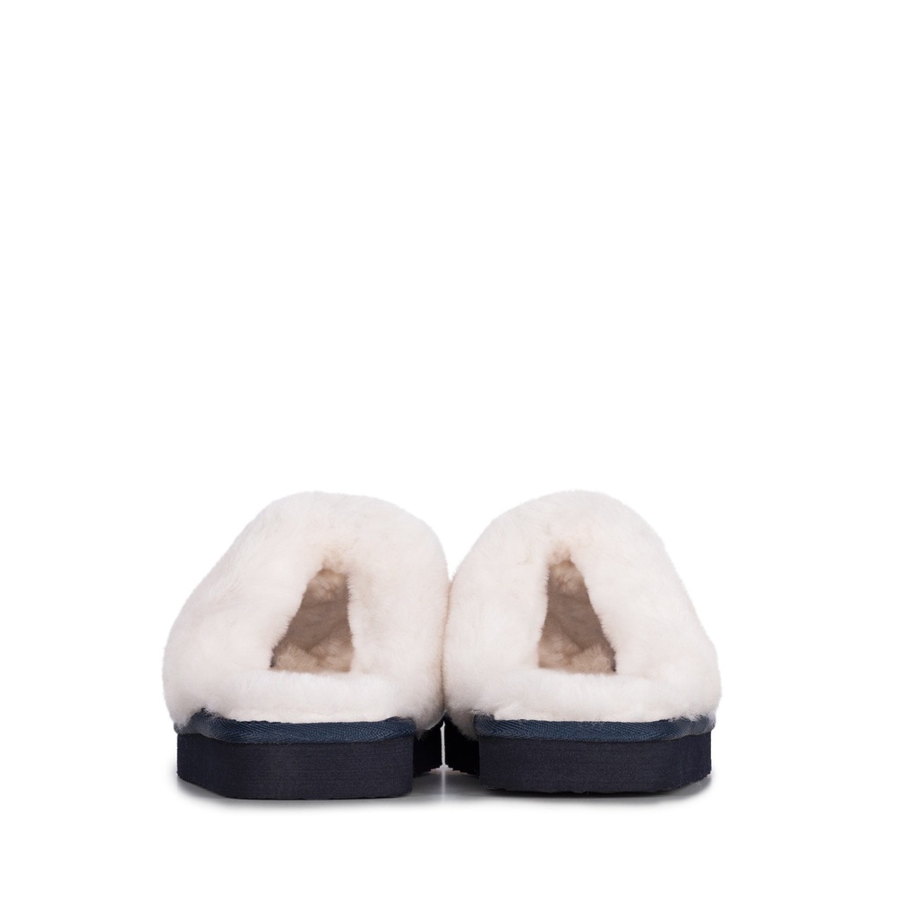 LADIES SUZIE NAVY Sheepskin MULE