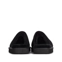 MENS MAX BLACK Sheepskin MULE