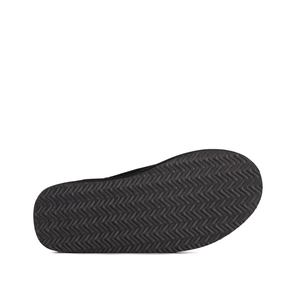 MENS MAX BLACK Sheepskin MULE