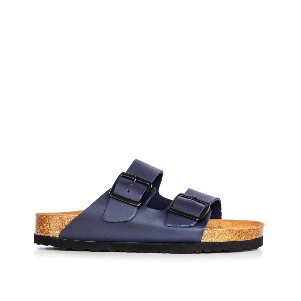 UNISEX HIBISCUS NAVY CORK SANDAL