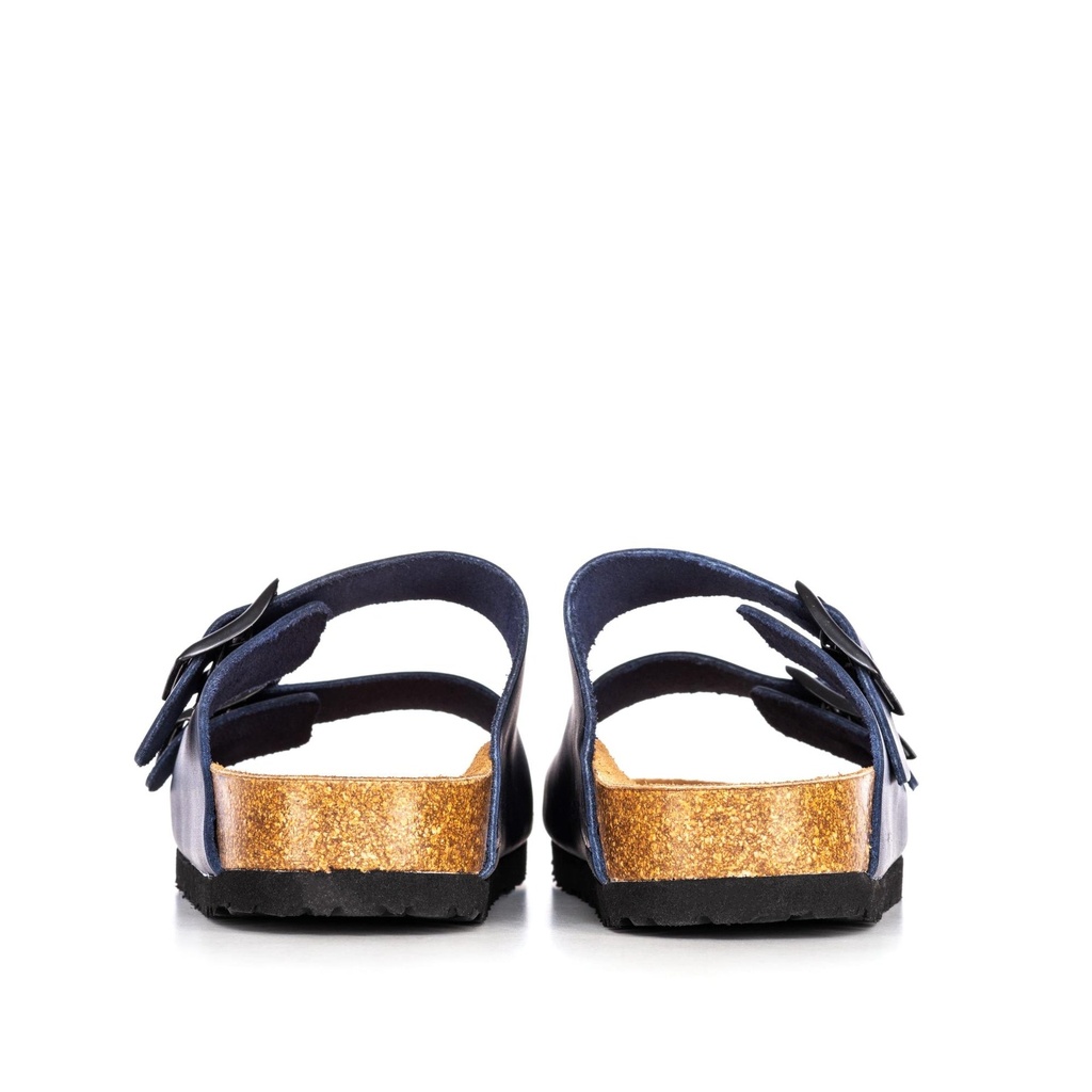 UNISEX HIBISCUS NAVY CORK SANDAL