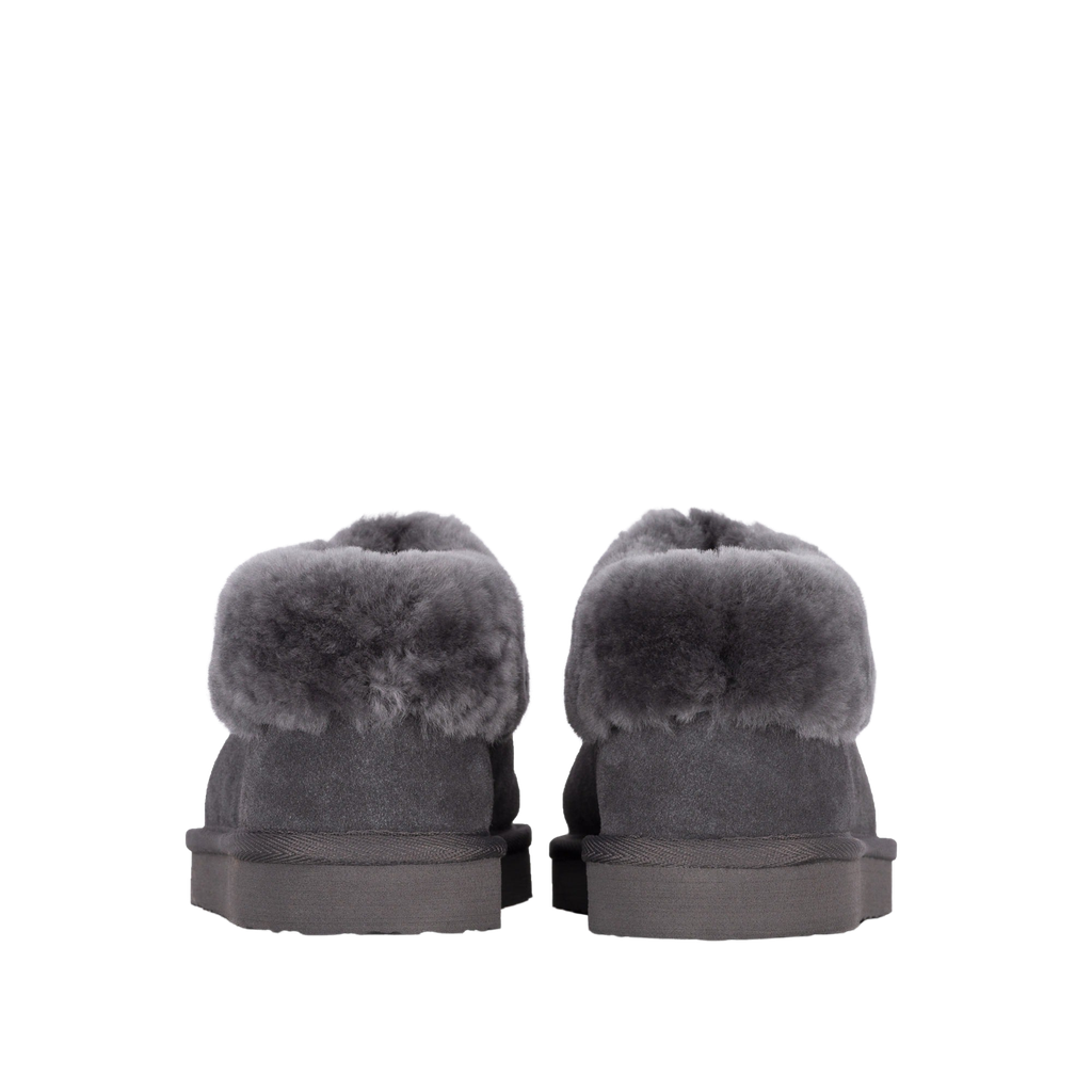 LADIES ANN GREY Sheepskin BOOTIE