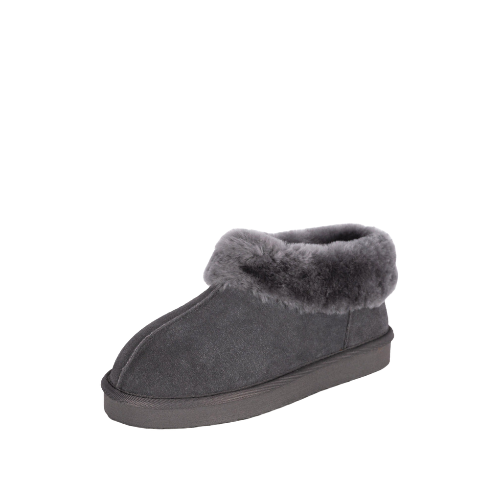 LADIES ANN GREY Sheepskin BOOTIE