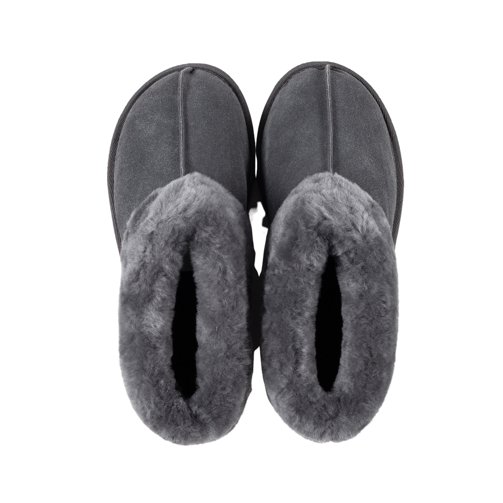 LADIES ANN GREY Sheepskin BOOTIE