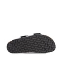 UNISEX HIBISCUS BLACK CORK SANDAL