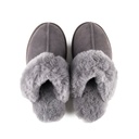 LADIES ANN GREY Sheepskin MULE