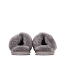 LADIES ANN GREY Sheepskin MULE
