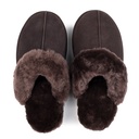 LADIES ANN CHOCOLATE Sheepskin MULE