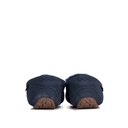 LADIES EVIE NAVY Sheepskin MOCCASIN