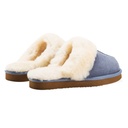 LADIES ANN BLUE Sheepskin MULE
