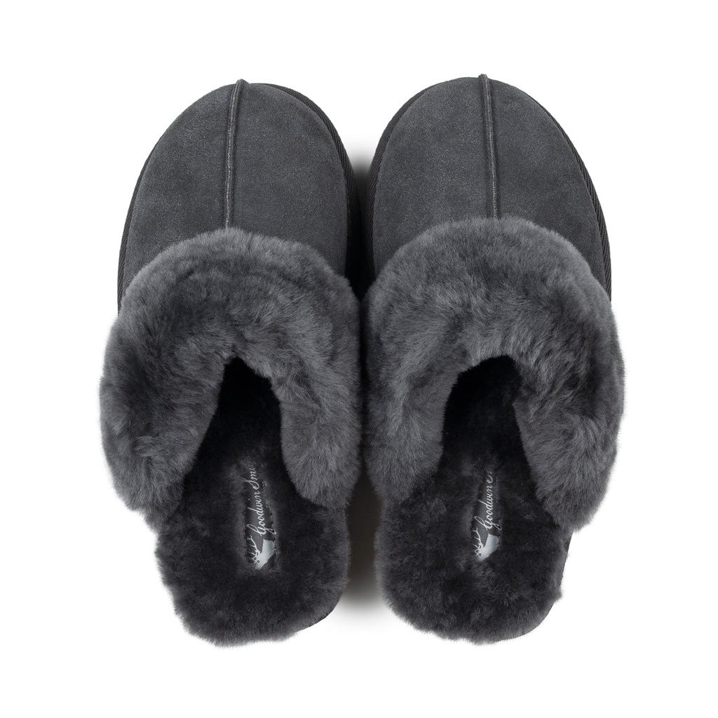 LADIES SUZIE GREY Sheepskin MULE