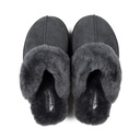 LADIES SUZIE GREY Sheepskin MULE