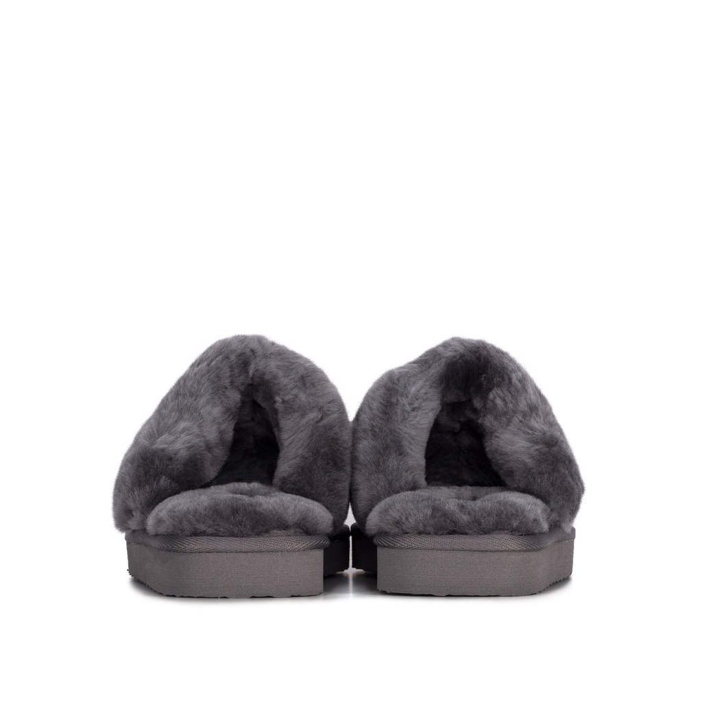 LADIES SUZIE GREY Sheepskin MULE