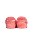LADIES FREYA PINK Sheepskin DOUBLE STRAP SLIG BACK