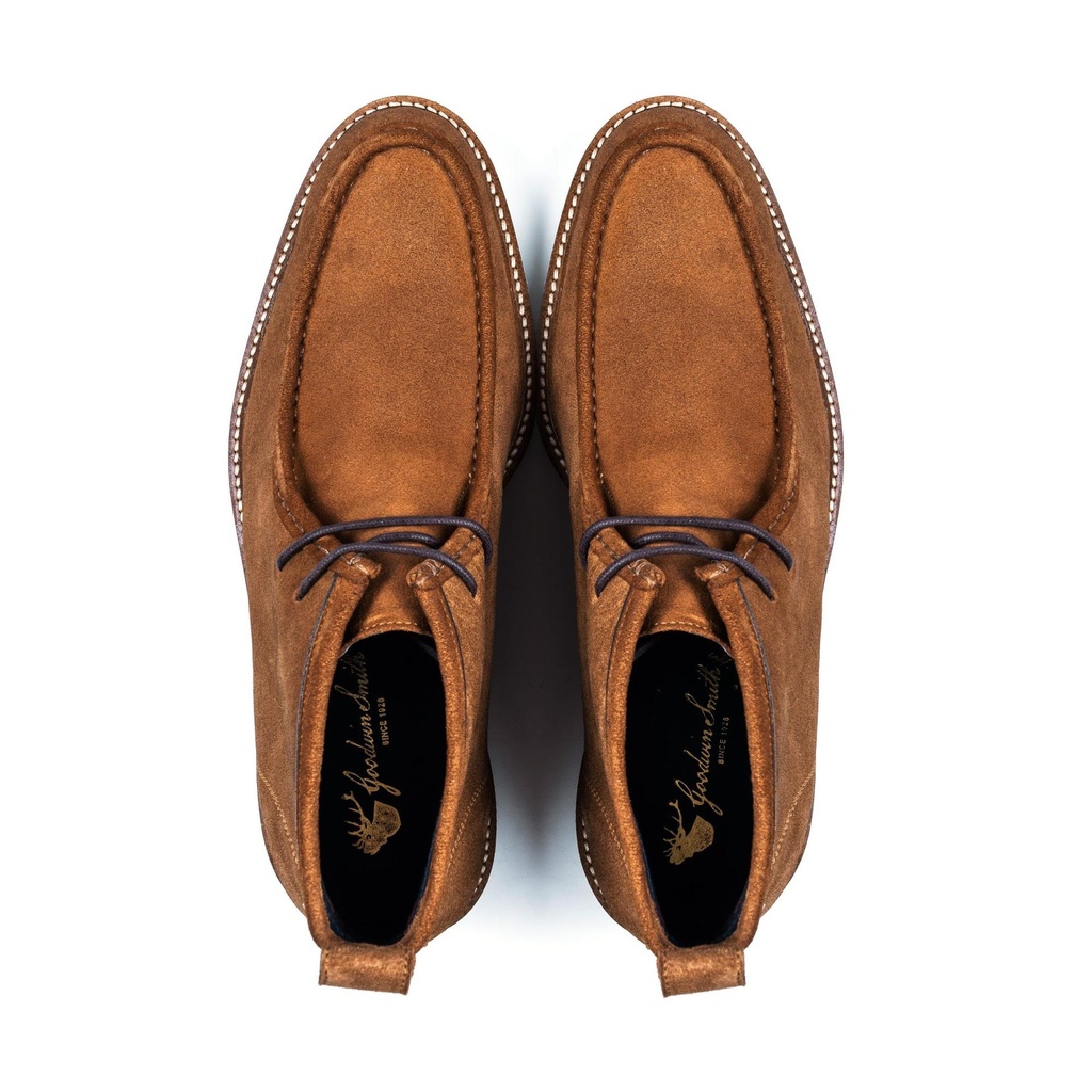 MENS COLT DARK TAN APRON BOOT