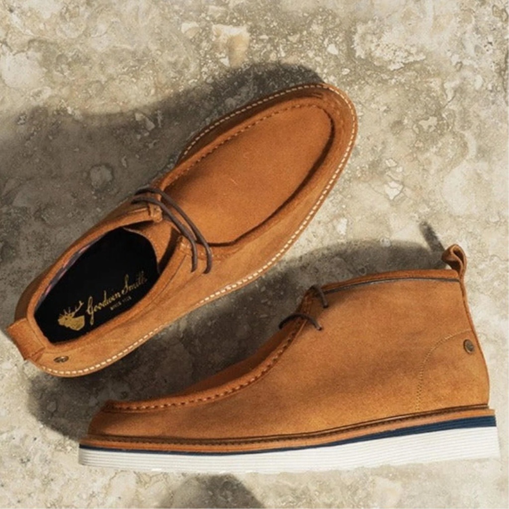 MENS COLT DARK TAN APRON BOOT
