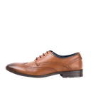 MENS AUBYN TAN WING TIP DERBY