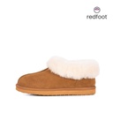 LADIES ANN TAN SHEEPSKIN SLIPPER BOOTIE