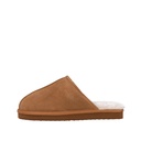 MENS MAX TAN SHEEPSKIN SLIPPER MULE