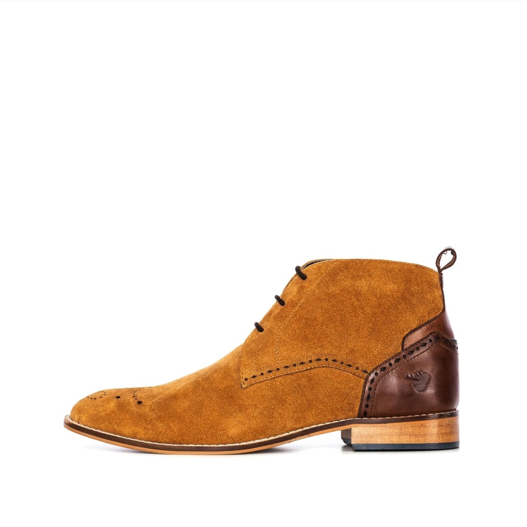 MENS EDEN TAN SUEDE CHUKKA BOOT