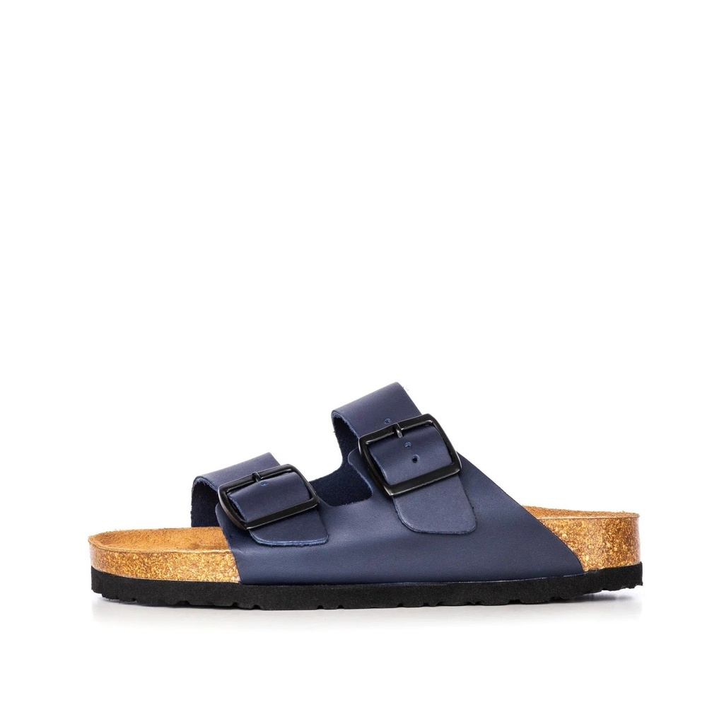 UNISEX HIBISCUS NAVY CORK SANDAL