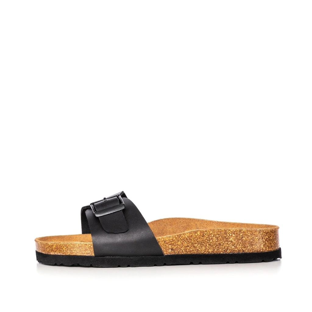 LADIES IVY BLACK CORK SANDAL