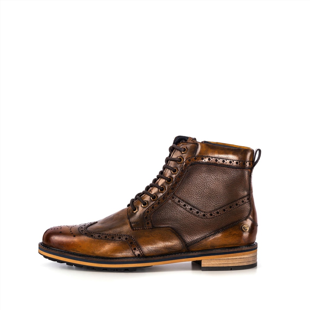 BRANDON TAN BROGUE BOOT