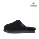 MENS ALLEN BLACK SHEEPSKIN SLIPPER MULE