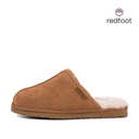 MENS ALLEN TAN SHEEPSKIN SLIPPER MULE